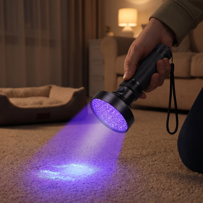 UV Flashlight for Bed Bug Detection
