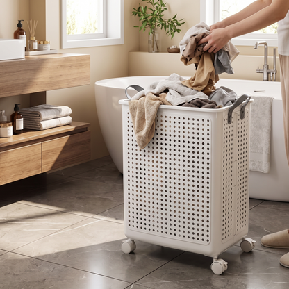 Laundry Basket With Wheels