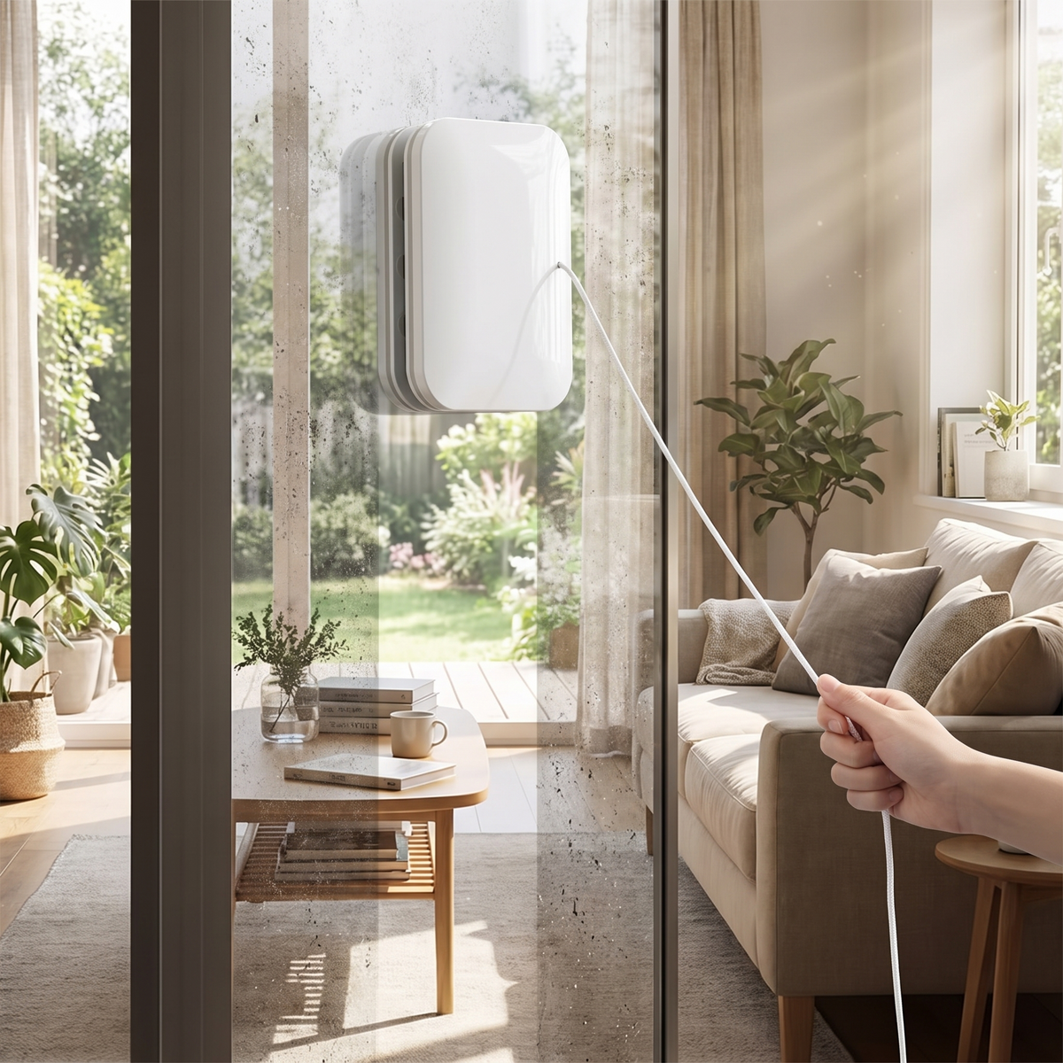 Automatic Double-sided Magnetic Window Cleaner