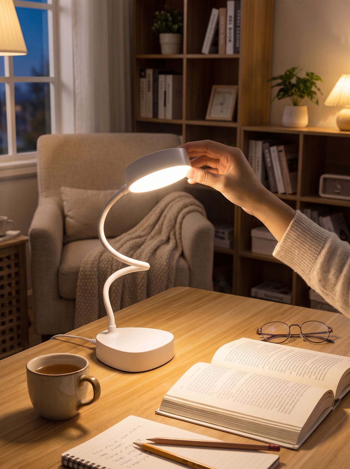 Touch Control LED Bedside Lamp lifestyle 1