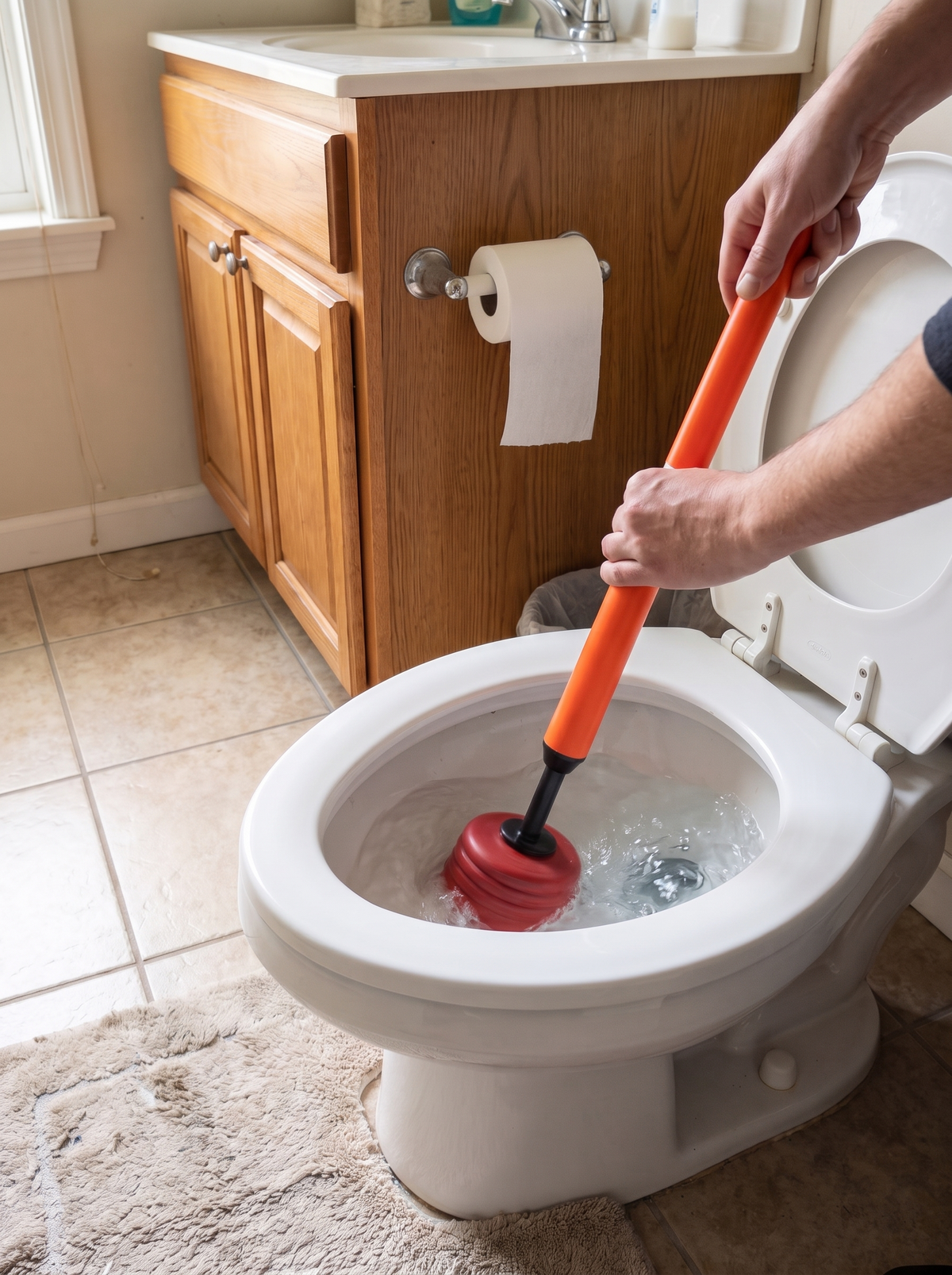 High Pressure Air Toilet Plunger lifestyle 3