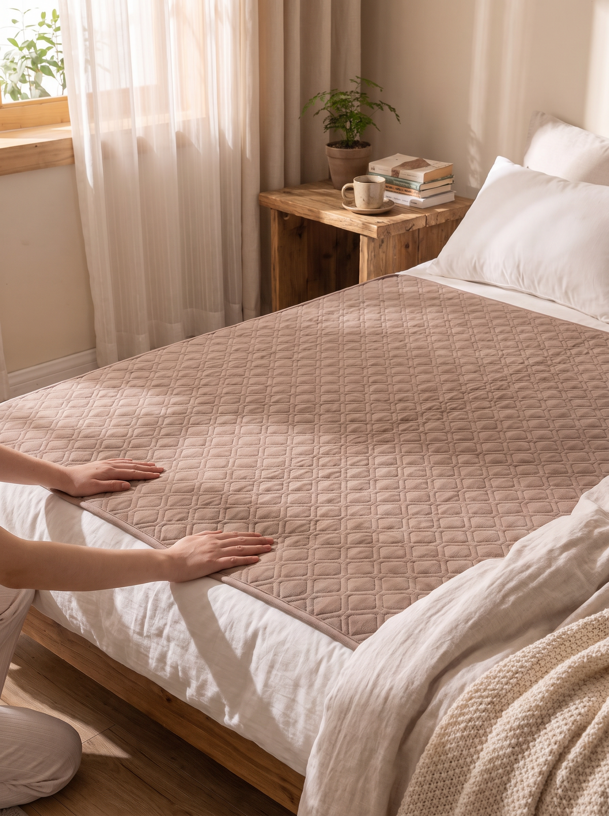 Washable Bed Protector lifestyle 2