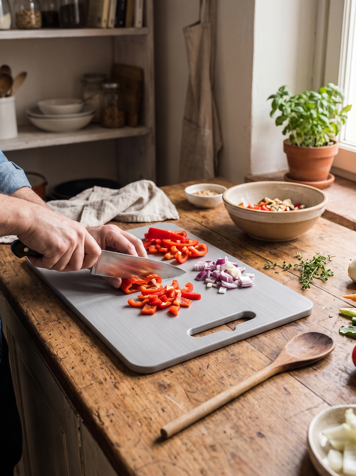 Titanium Cutting Board lifestyle 3