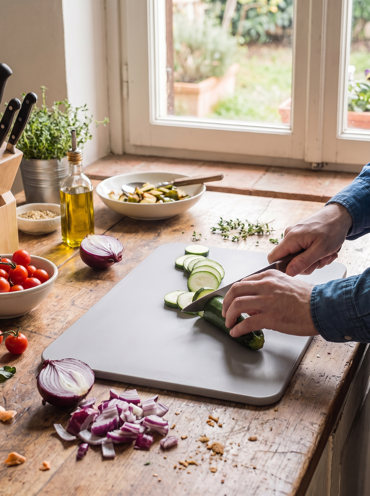 Titanium Cutting Board lifestyle 2
