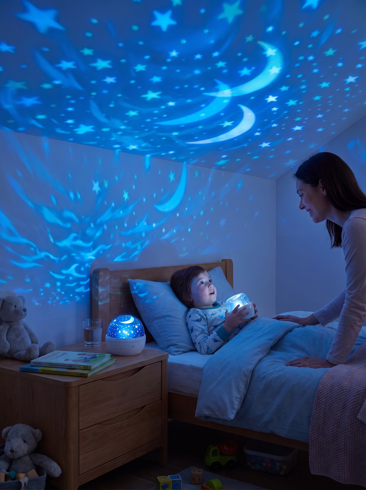 Ocean Projection Night Light lifestyle 1