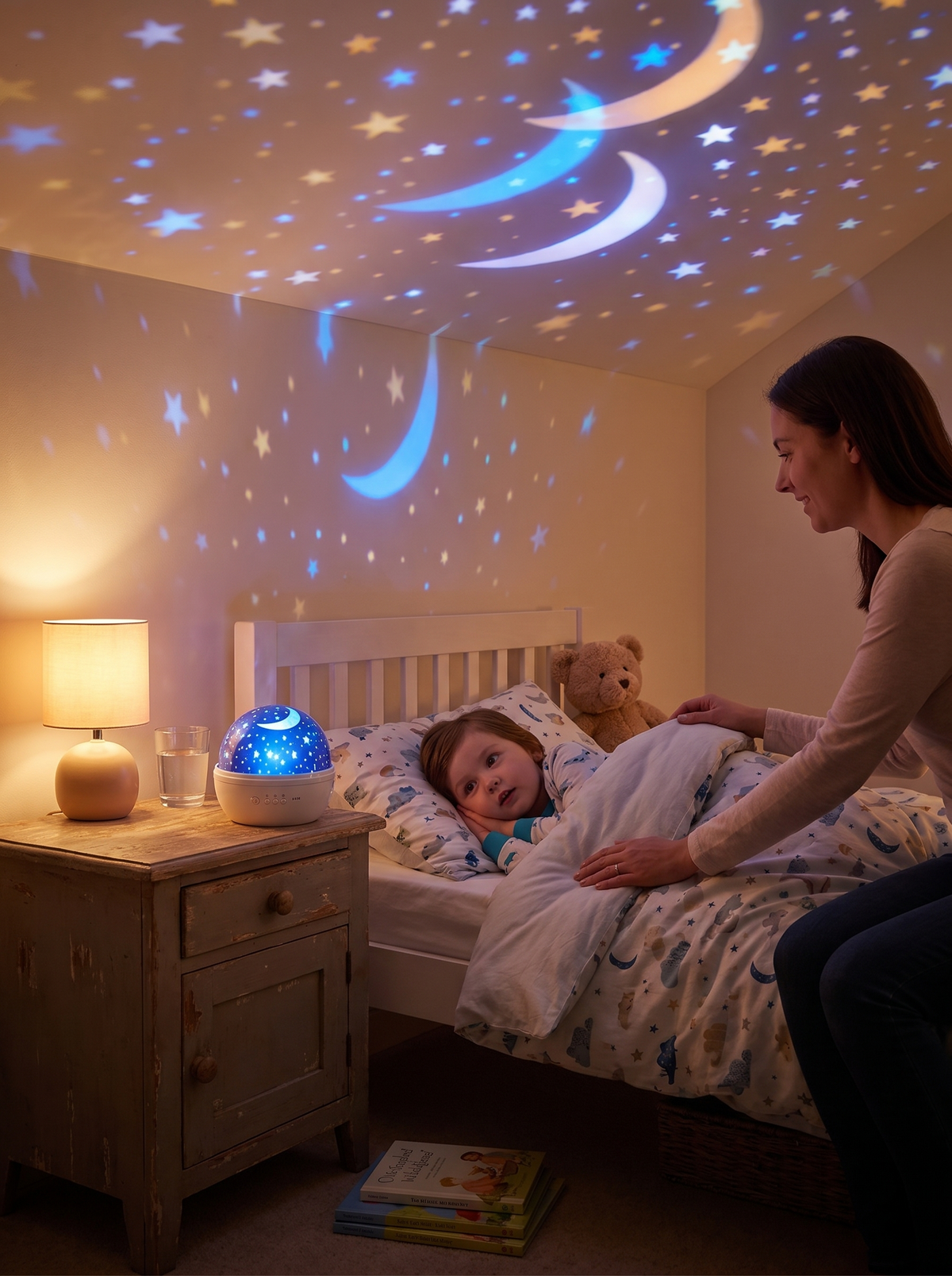 Ocean Projection Night Light lifestyle 2