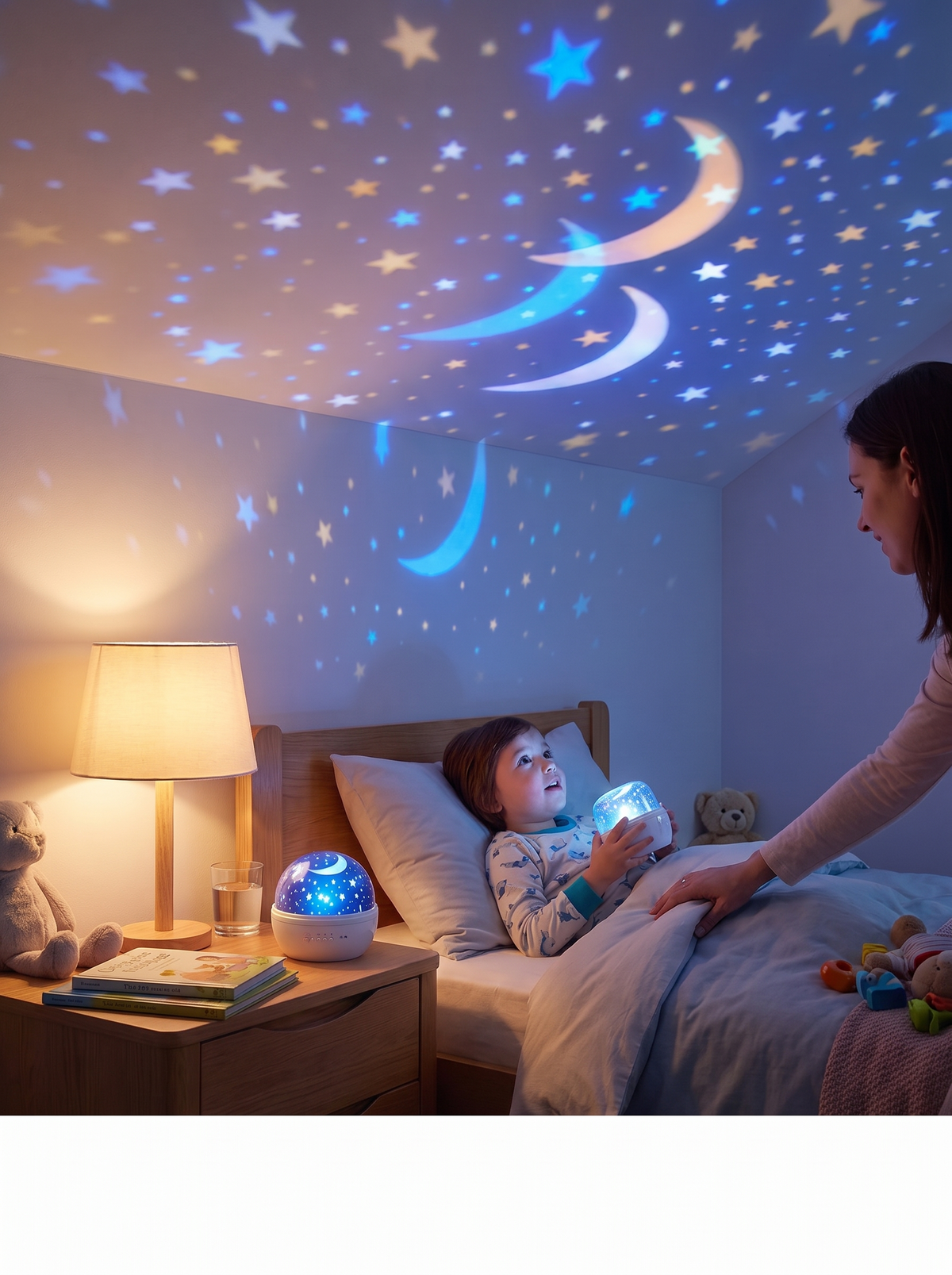 Ocean Projection Night Light lifestyle 3