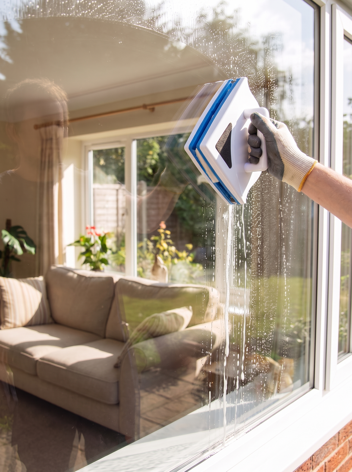 Magnetic Window Cleaner lifestyle 1