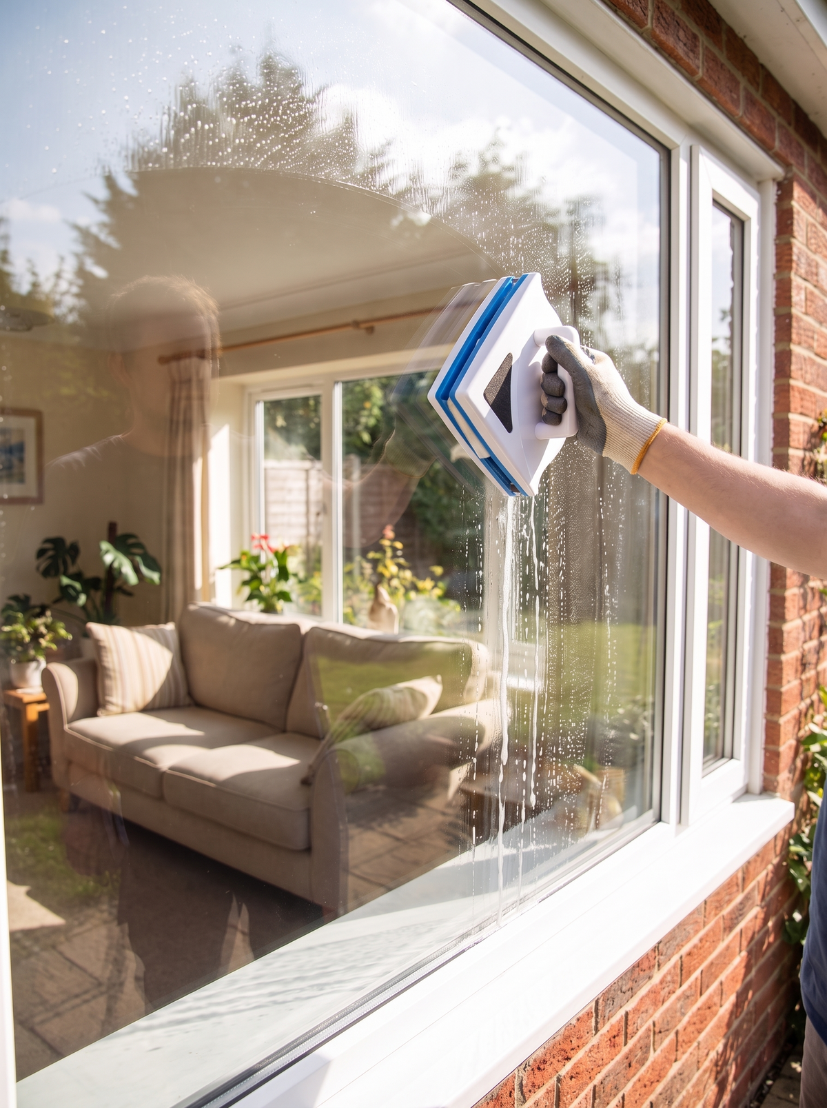 Magnetic Window Cleaner lifestyle 3