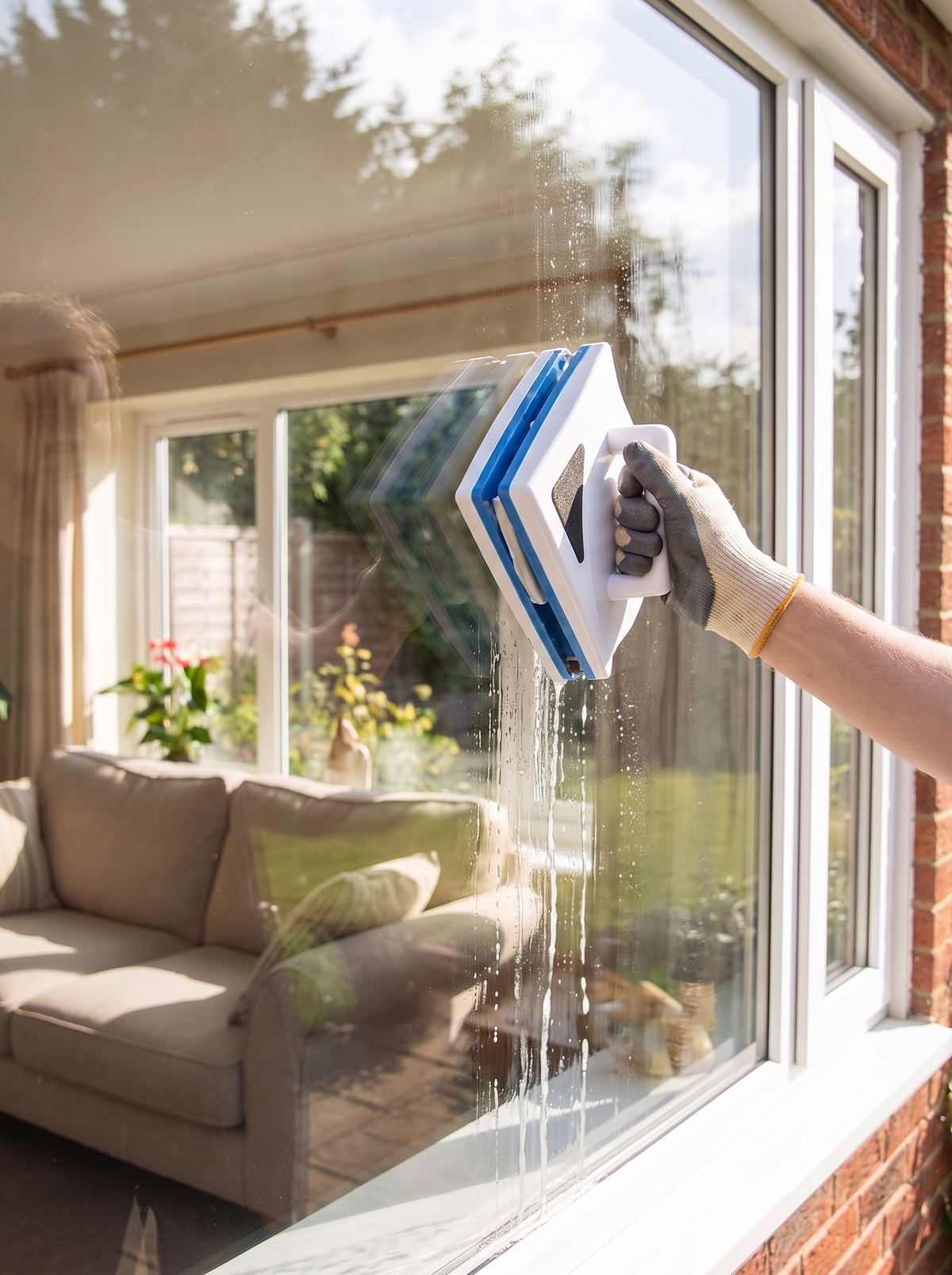 Magnetic Window Cleaner lifestyle 2