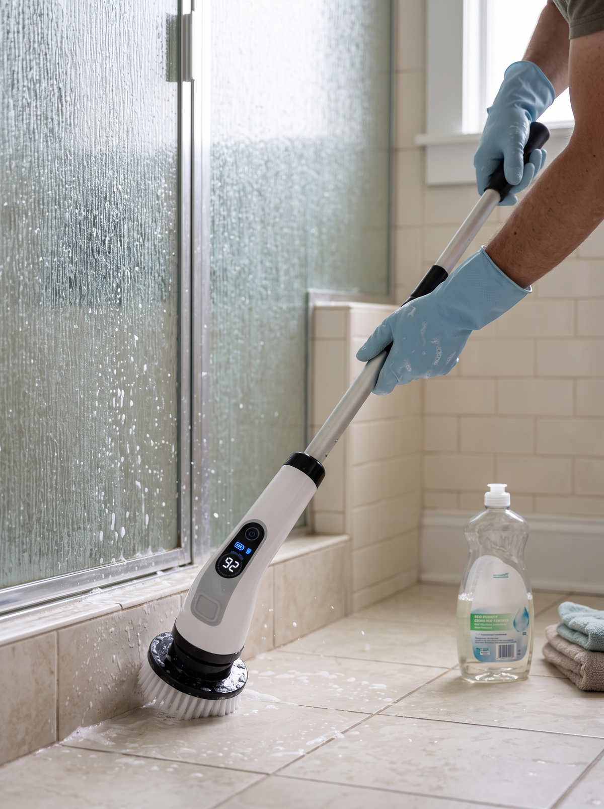 Cordless Electric Scrubber lifestyle 3