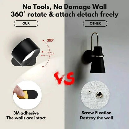 Rechargeable 360° Wall Light