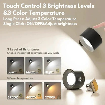 Rechargeable 360° Wall Light