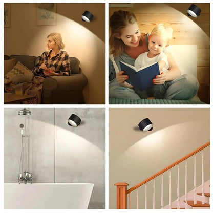 Rechargeable 360° Wall Light