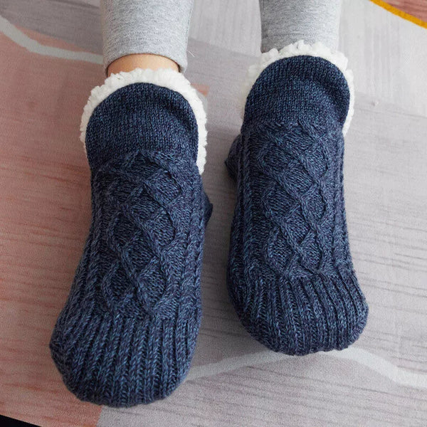 Non-Slip Thermal Fleece Socks for Women