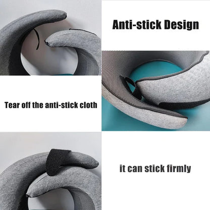Snail Memory Foam Travel Neck Pillow