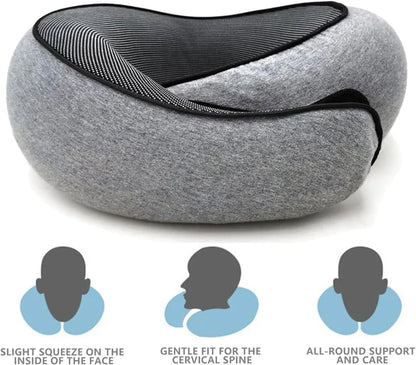 Snail Memory Foam Travel Neck Pillow