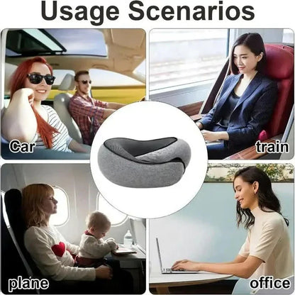 Snail Memory Foam Travel Neck Pillow